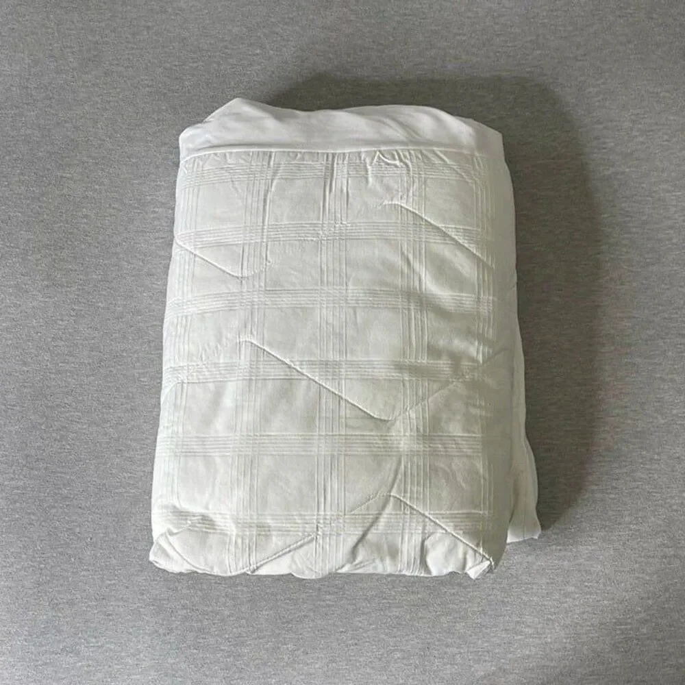 IKEA Quilted Patterned Mattress Protector - King